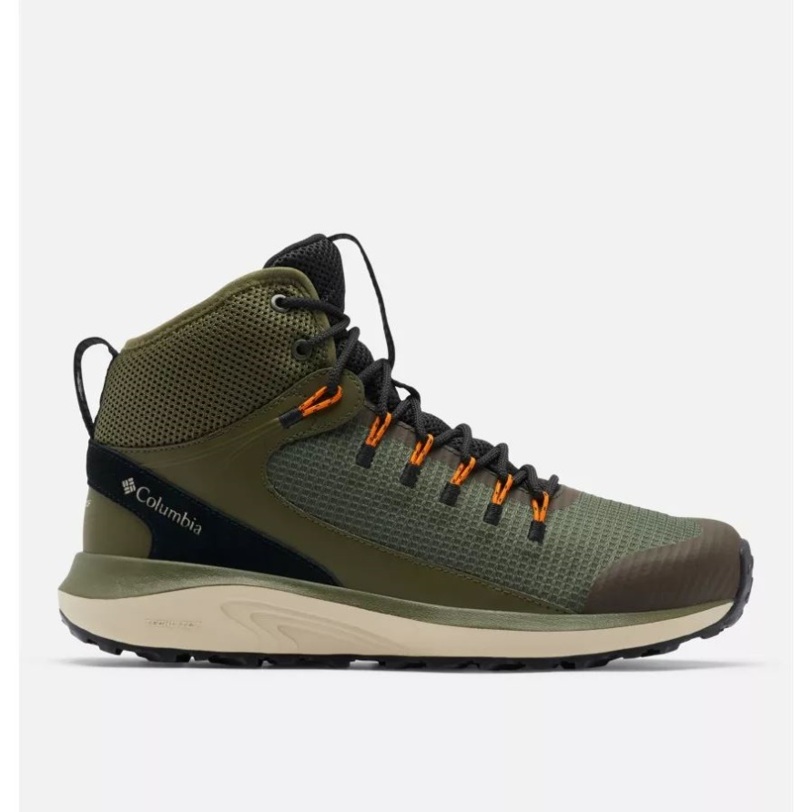 Nori/black Columbia Trailstorm Mid Wasserdichter Herrenschuh Breit