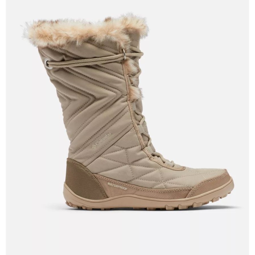 Oxford Tan/ancient Fossil Columbia Minx Mid Iii Damenstiefel