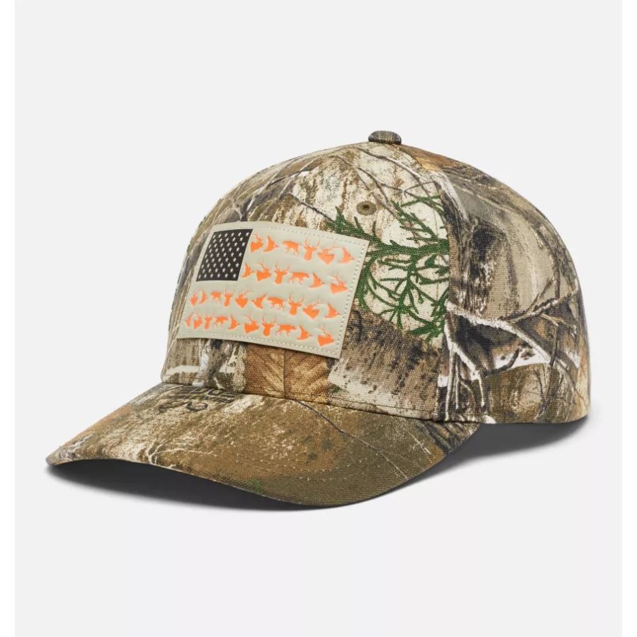 Phg Game Flag 110 Snap Back Cap Mitte Krone Columbia Realtree Rand