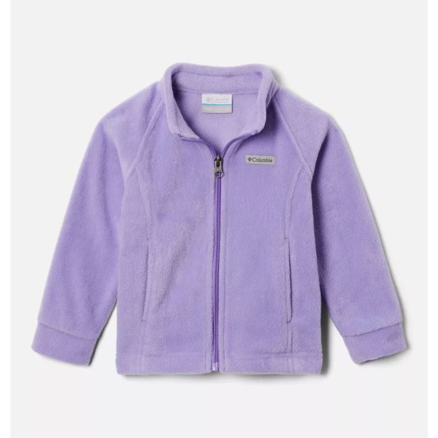Paisley Purple Columbia Benton Springs Fleecejacke Für Mädchen Für Kleinkinder
