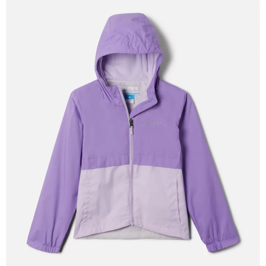 Paisley Purple/Morning Mist Columbia Regenzilla-Jacke Für Mädchen