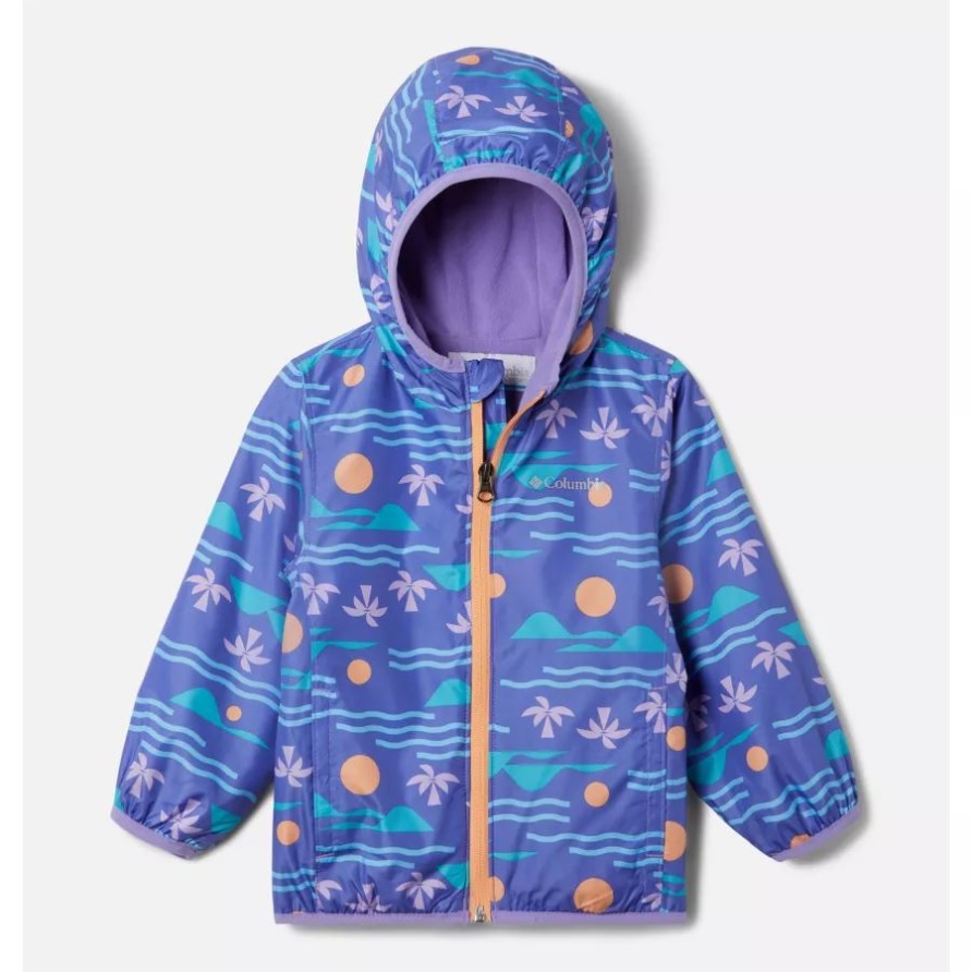 Paisley Lila Küste Kleinkind Mini Pixel Grabber Ii Windjacke Columbia