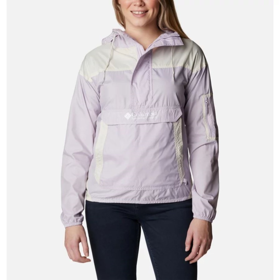 Blass Lila/kreide Herausforderer Windjacke Damen Columbia