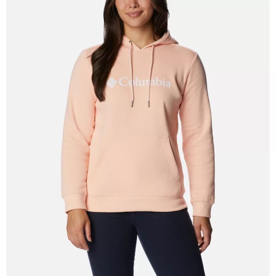 Kolumbien-Logohoodie Der Pfirsichblüte Columbia-Frauen