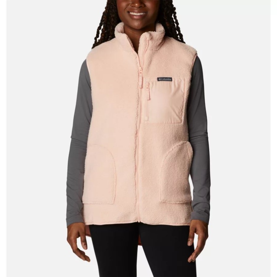 Peach Blossom Columbia Damen Stechpalmen-Unterschlupfweste
