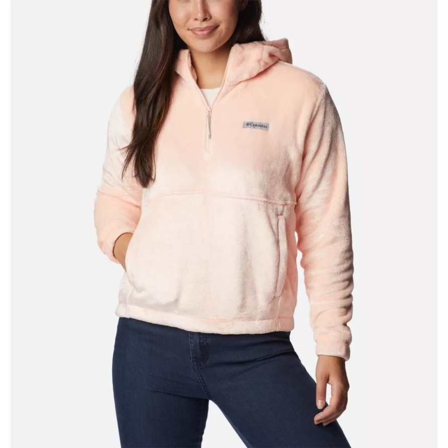 Pfirsichblüten-Fleece-Hoodie Mit Feuerseite Für Damen Columbia