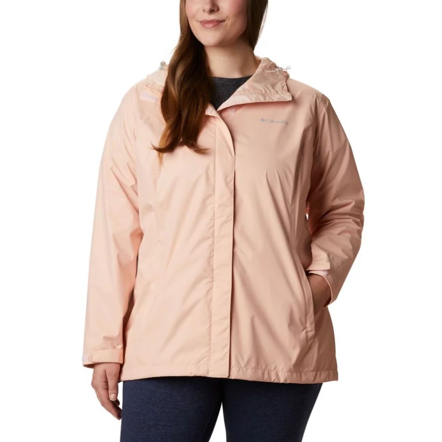Pfirsichwolke Arcadia Ii Frauenjacke Plus Größe Columbia