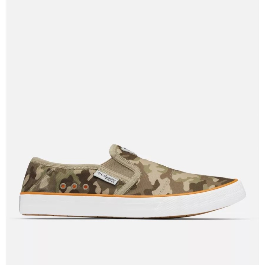 Pebble/gold Amber Columbia Pfg Slack Tide Slip Schuh Für Herren