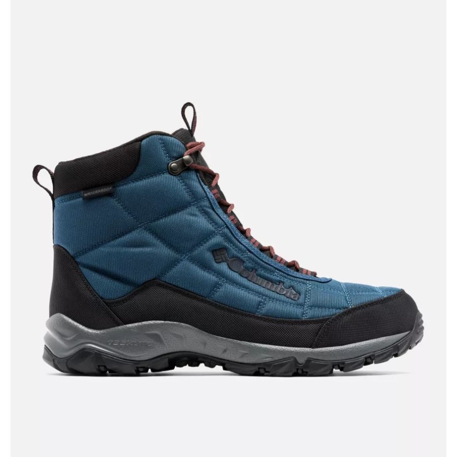 Petrolblau/schwarzer Feuerwehrstiefel Columbia Für Herren