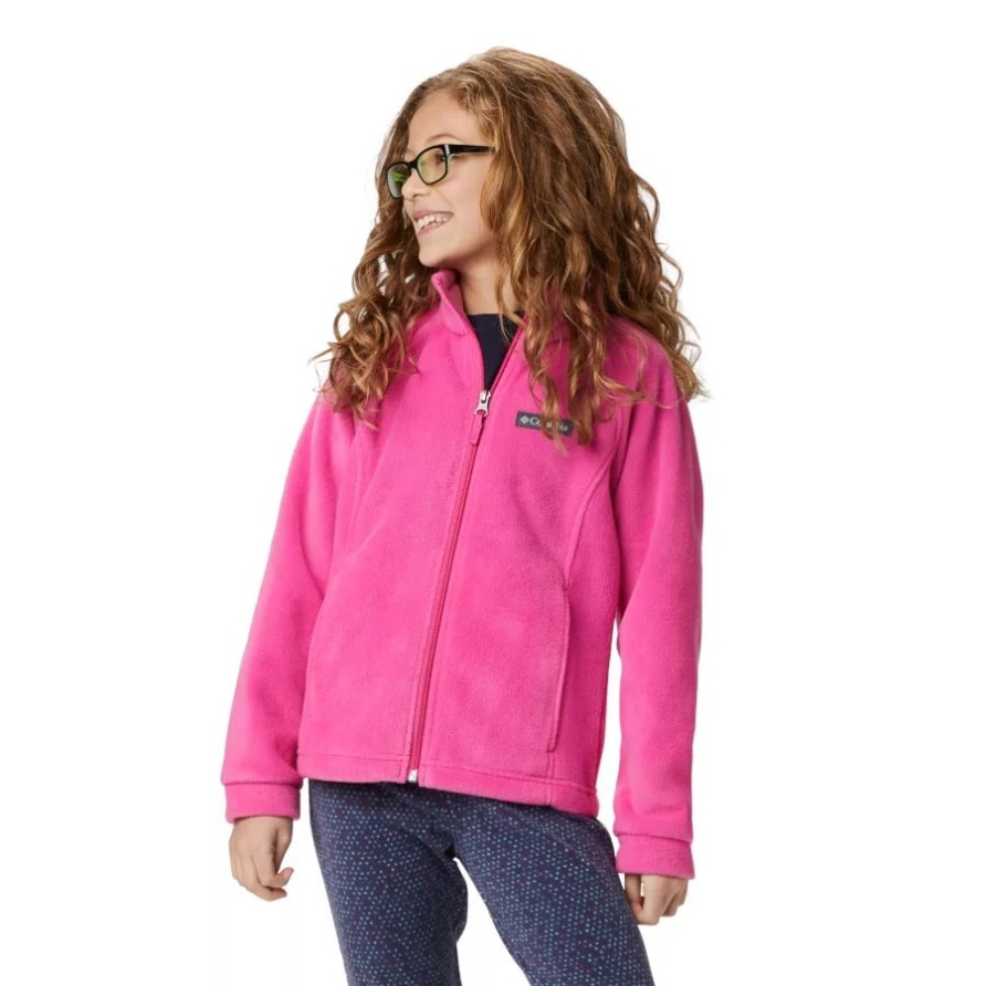 Pink Ice Benton Springs Fleecejacke Für Mädchen Columbia