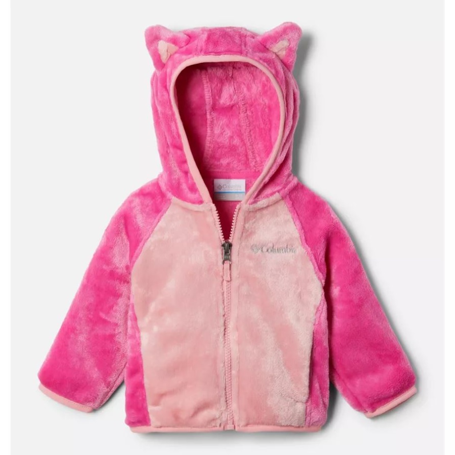 Pink Ice/Pink Orchid Infant Foxy Baby Sherpa Jacket Columbia