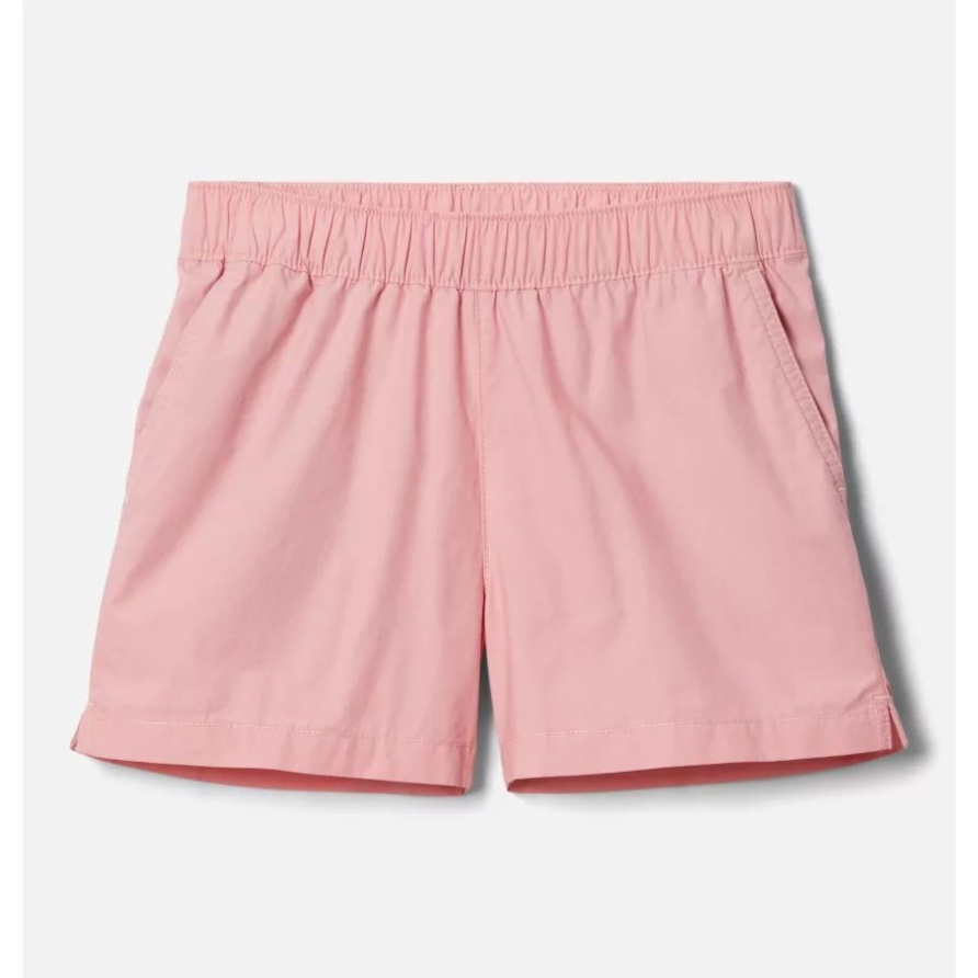 Pink Orchid Columbia Ausgewaschene Shorts Für Mädchen