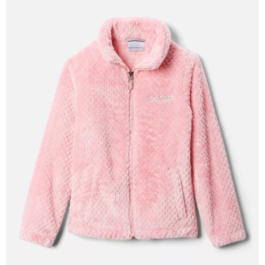 Pink Orchid Columbia Jugendfeuerseiten-Fleecejacke