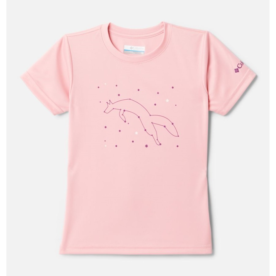 Nebenfluss-Grafikt-shirt Fourmile Der Rosa Orchidee Starcrossed Foxy Mädchen Columbia