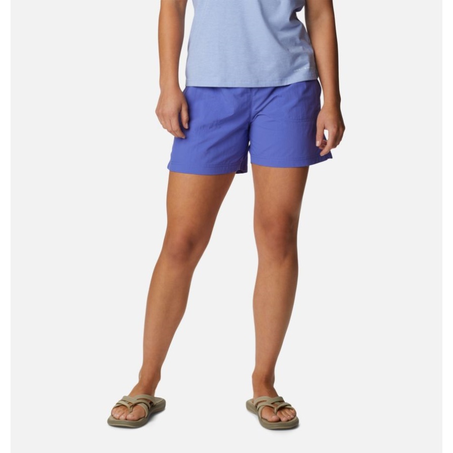 Purple Lotus Columbia Sandige Flussshorts Für Damen