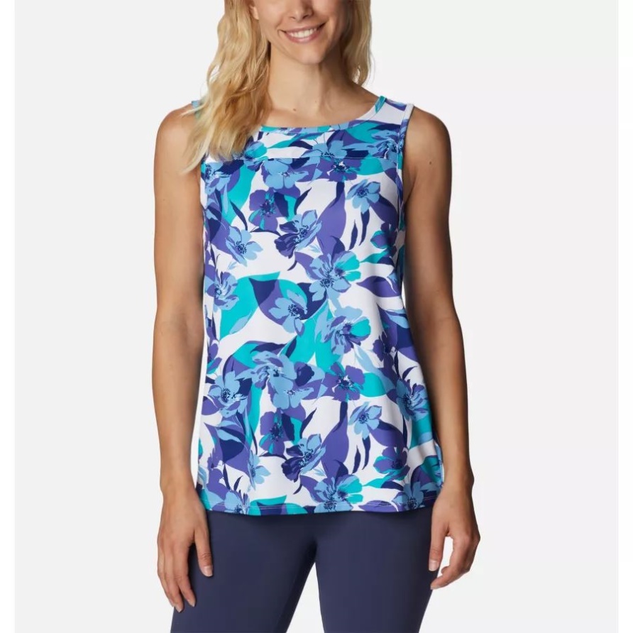 Lila Lotus/pop Flora Frauen Chill River Tank Columbia