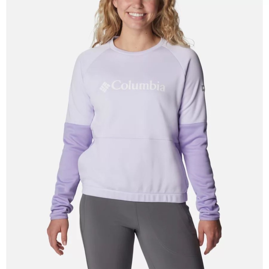 Windgates-Crew-Sweatshirt Für Damen In Lila Tönung/mattiertem Lila Columbia