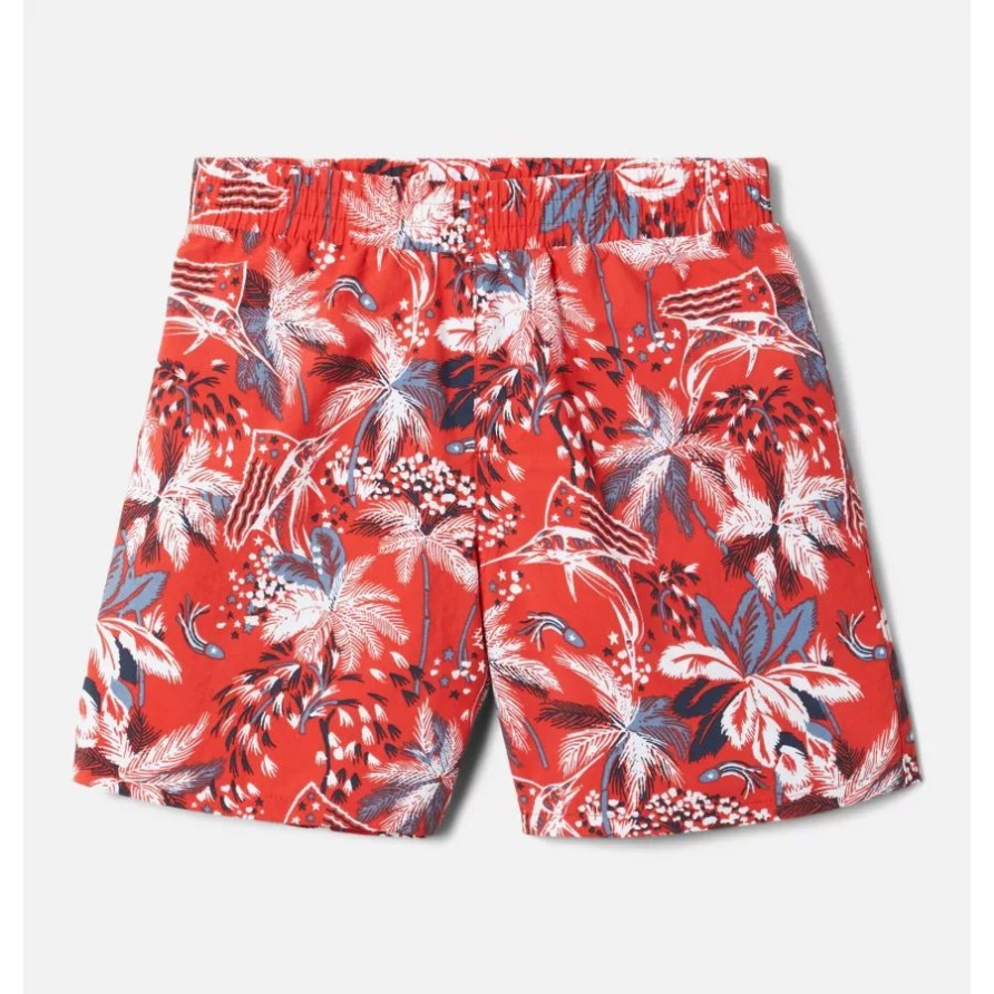 Red Spark Firework Fishin' Columbia Pfg Super Backcast Shorts Für Jungen