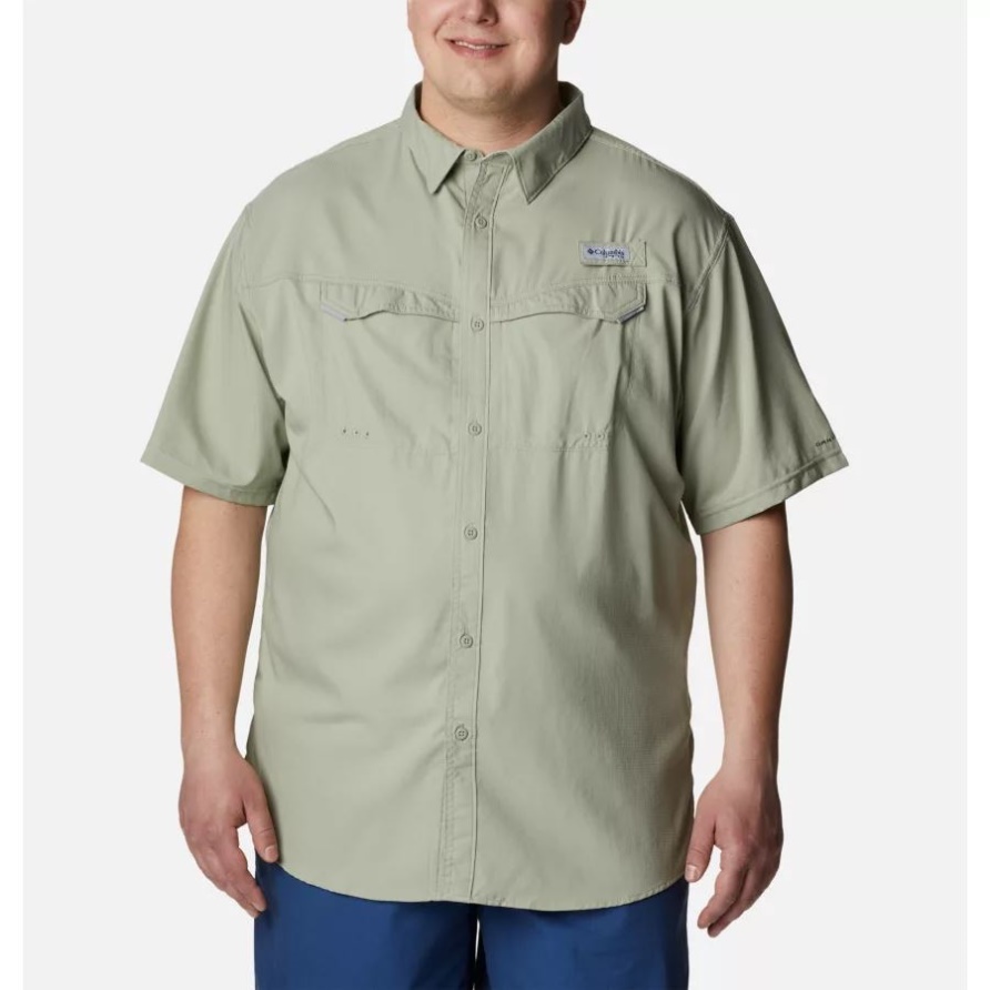 Safari Columbia Herren Pfg Low Drag Offshore Kurzarmhemd Groß