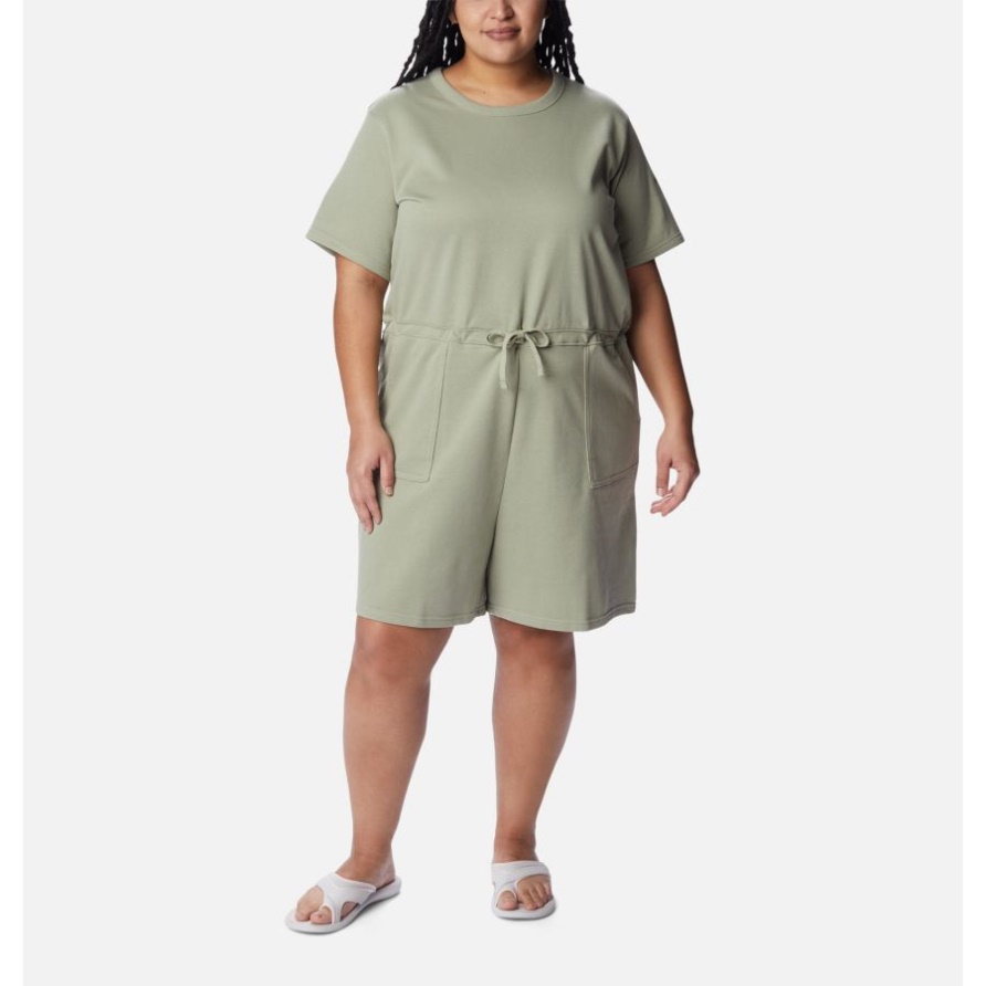 Safari Columbia Columbia Trek French Terry Strampler Für Damen In Übergröße