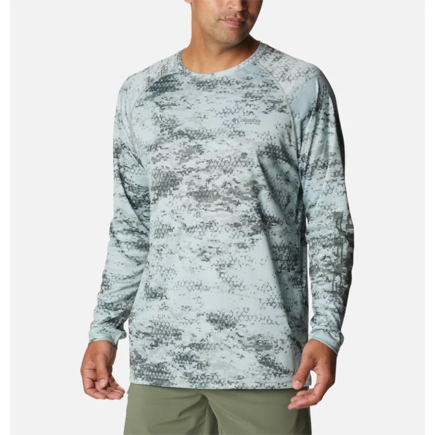 Safari Pfg Camo Columbia Herren Pfg Super Terminal Tackle Langarmshirt