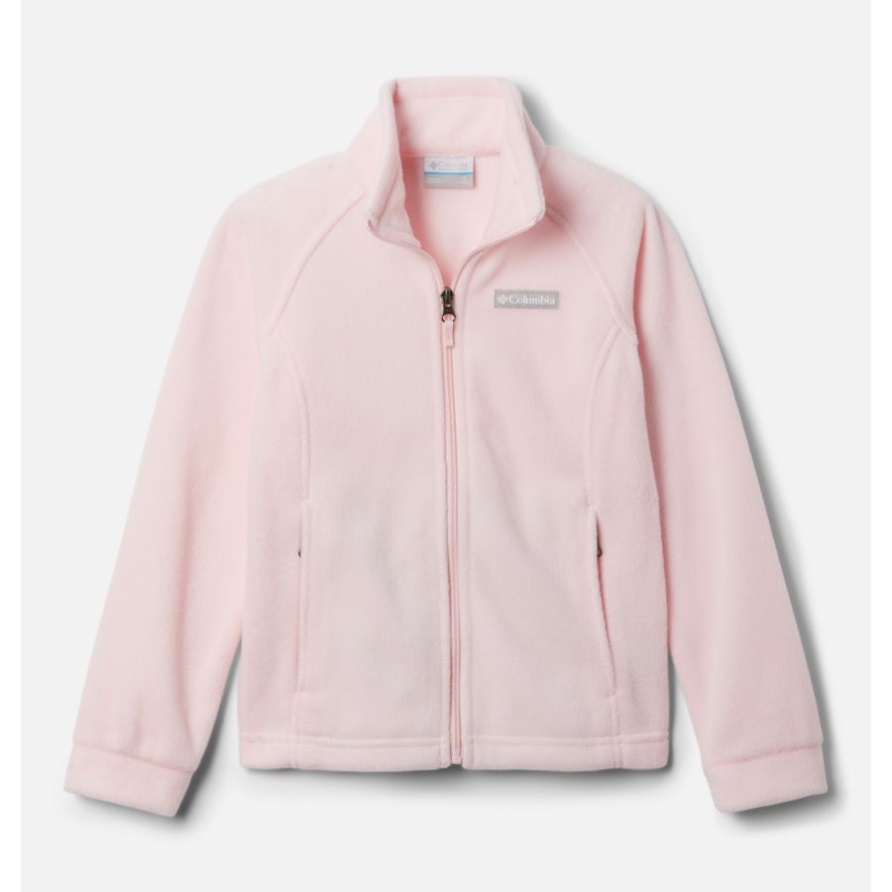Benton-Springs-Fleecejacke Für Mädchen In Satinrosa Columbia