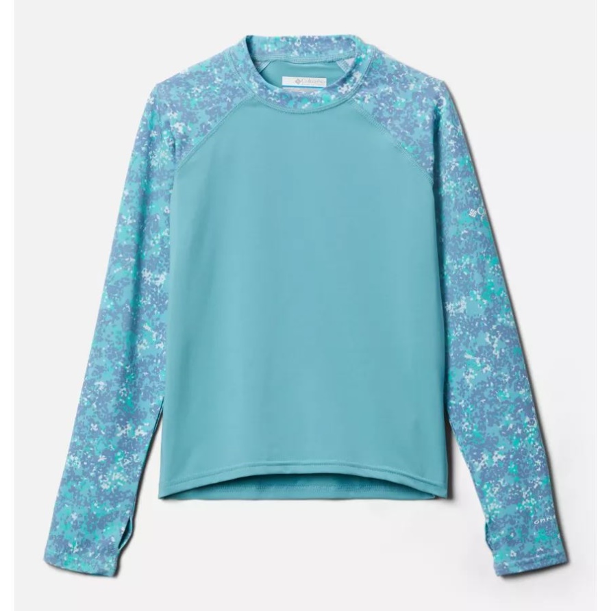 Sea ​​wave/sea Wave Dotty Disguise Columbia Jugend Sandige Küsten Technisch Bedrucktes Top