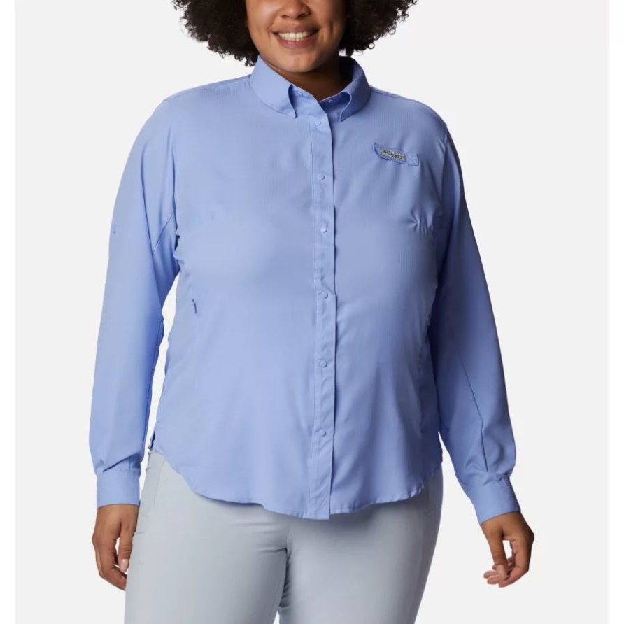 Serenity Columbia Frauen Pfg Tamiami Ii Langarmshirt Plus Größe