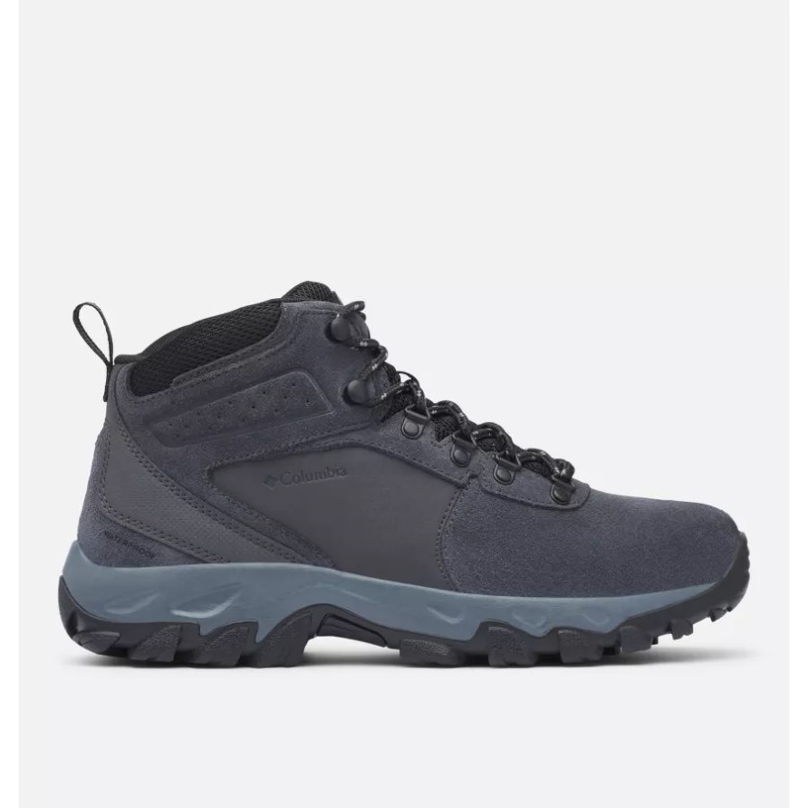 Shark/Black Columbia Newton Ridge Plus II Wasserdichter Wanderstiefel Aus Wildleder Für Herren