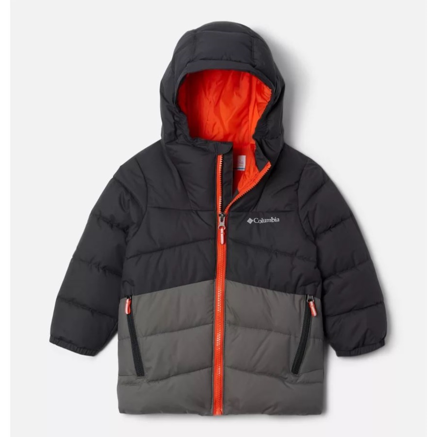 Shark/City Grey Arktische Blast-Jacke Für Kleinkinder Aus Columbia Für Jungen