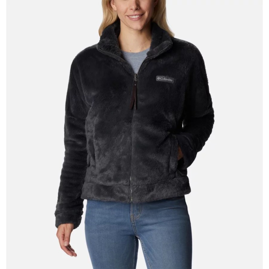 Shark/New Cinder Wende-Columbia-Fleecejacke Für Damen Mit Bündeln