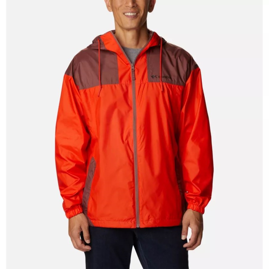 Spicy/Light Raisin Columbia Flash Challenger Windjacke Für Herren