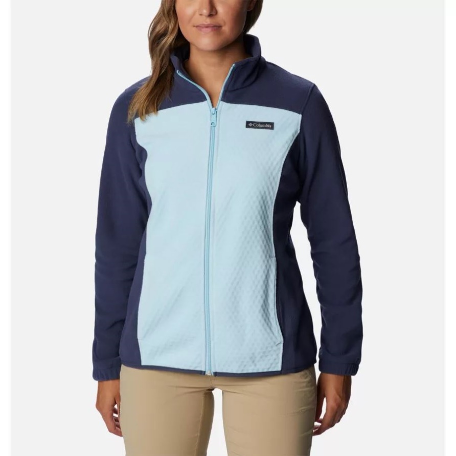 Spring Blue/nocturnal Columbia Overlook Trail-jacke Mit Durchgehendem Reißverschluss Für Damen