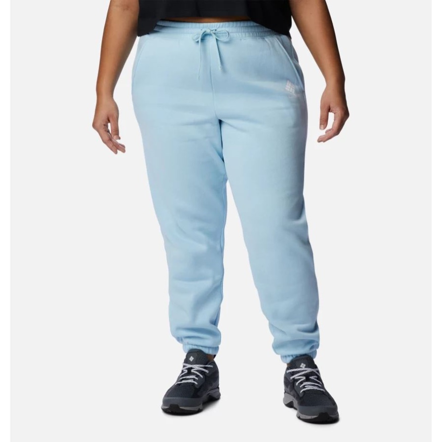 Columbia Trek Joggers Damen In Frühlingsblau/weiß Mit Csc-stacked-logo Plus Größe Columbia