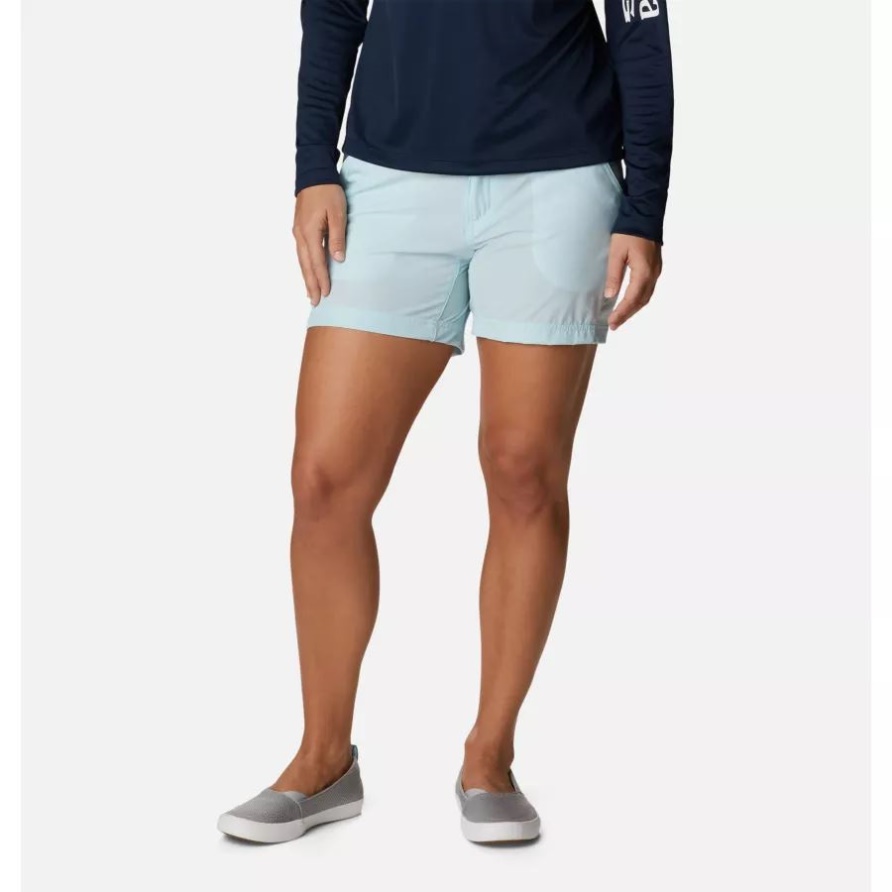 Frühlingsblaue Pfg Koralle Punkt Iii Damen Shorts Columbia