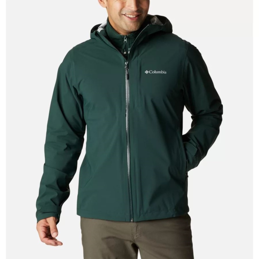 Spruce Columbia Omni-Tech Ampli-Dry Shell-Jacke Für Herren