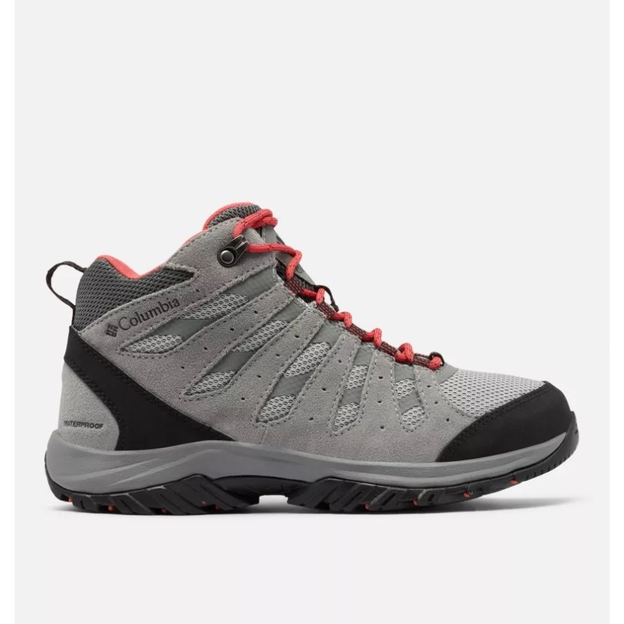 Steam/red Coral Redmond Iii Mittelwasserdichter Wanderschuh Für Damen Columbia