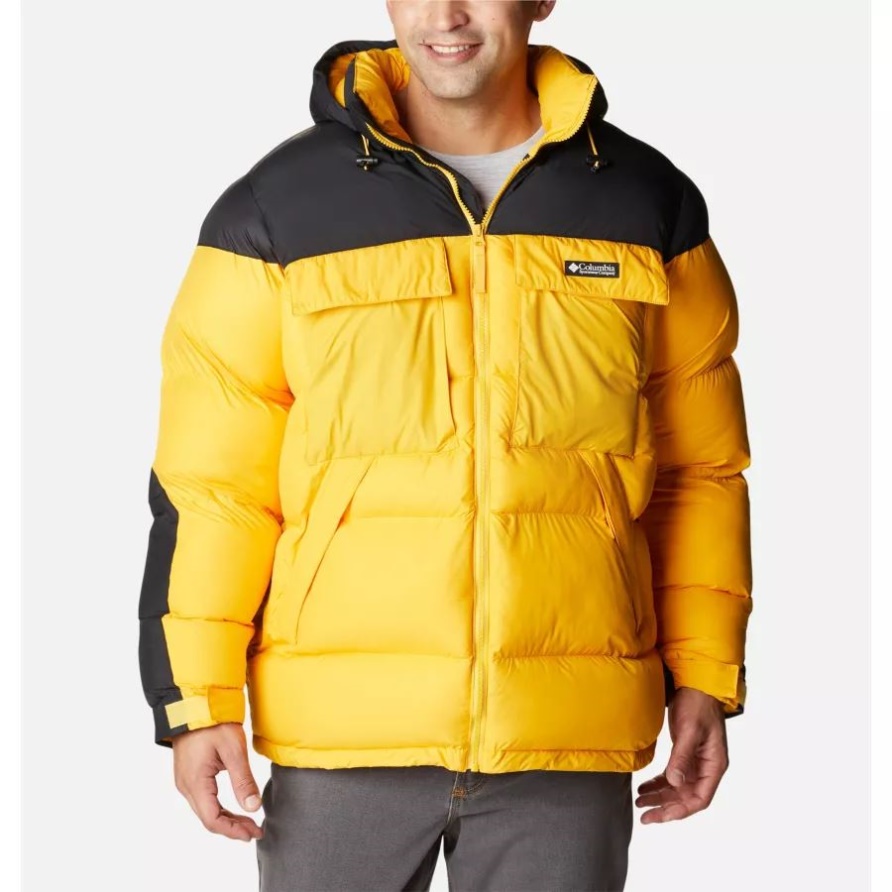 Stinger/Black Columbia Ballistic Ridge Oversize Puffer Für Herren