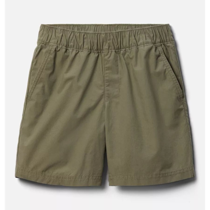 Steingrüne Verwaschene Shorts Für Jungen Aus Kolumbien