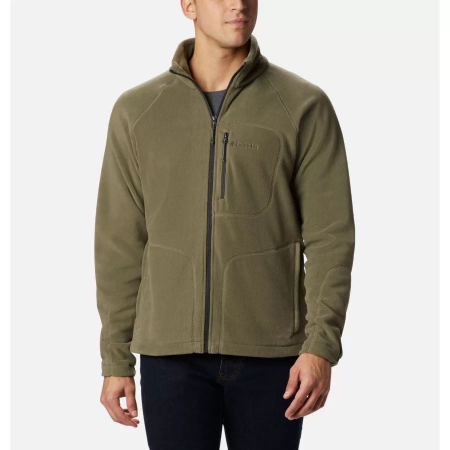 Steingrüne Columbia Fast Trek II Fleecejacke Für Herren