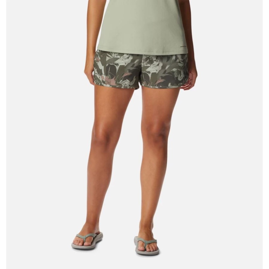 Steingrün/blumenzucht Angenehme Creek Stretch Shorts Damen Columbia
