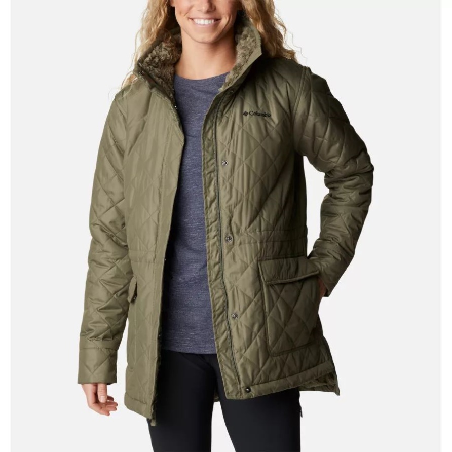 Steingrüne Kupferkamm-neuheitsjacke Für Damen Columbia