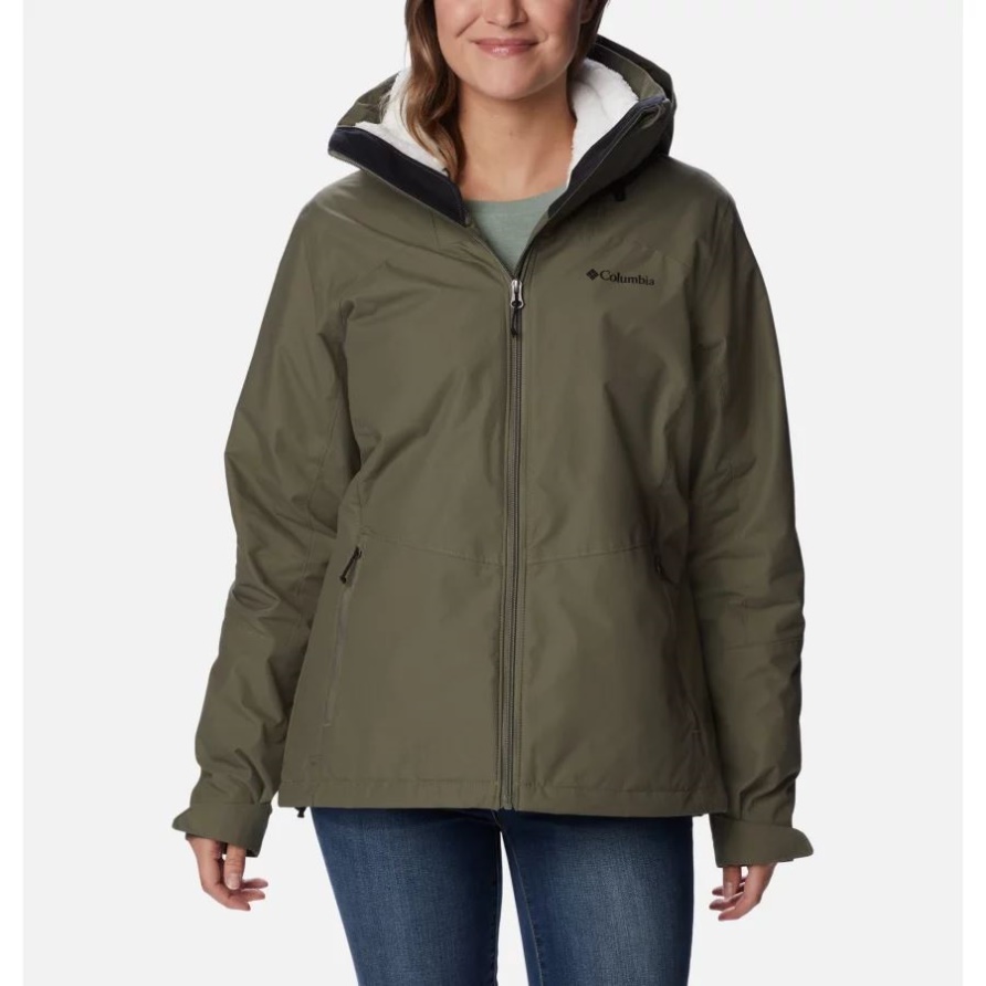 Steingrüne Golfport Interchange Jacke Für Damen Columbia