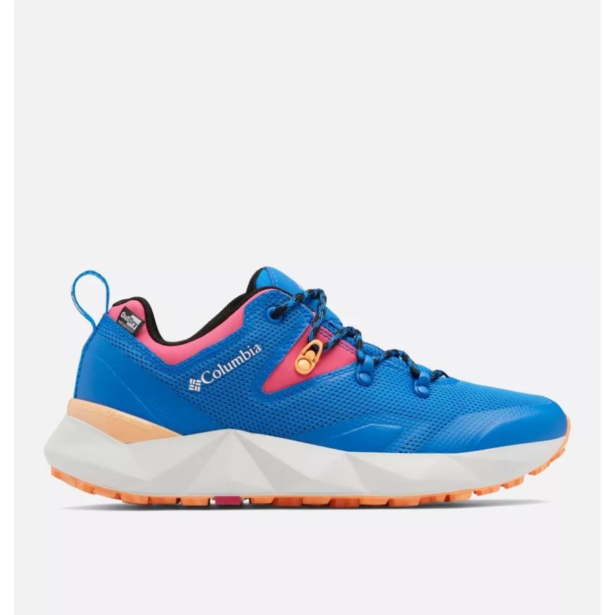 Super Blue/cactus Pink Columbia Facet 60 Low Outdry Wasserdichter Wanderschuh Für Damen