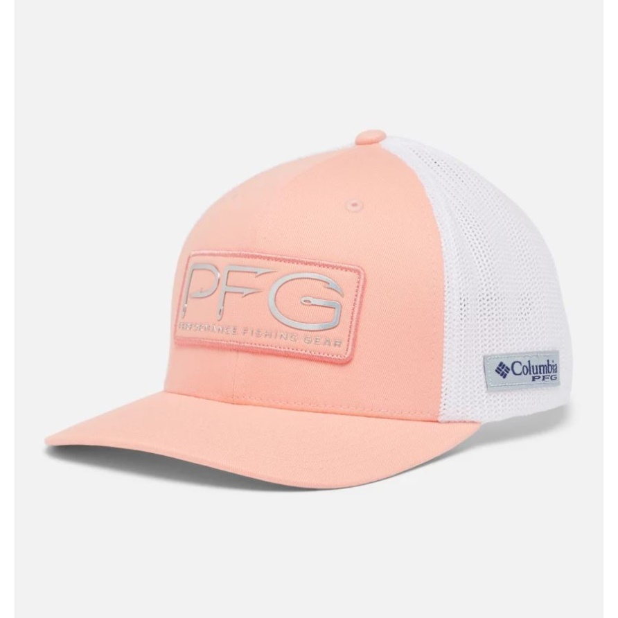 Tiki Pink/silber Pfg Haken Mesh Kugelkappe Hohe Krone Kolumbien
