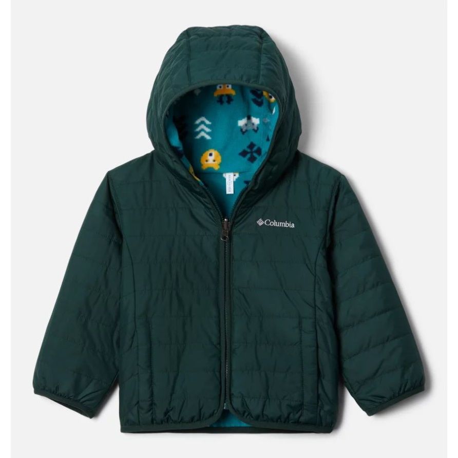 Double Trouble Wendejacke Für Kleinkinder Columbia Spruce/Metal Woodlands