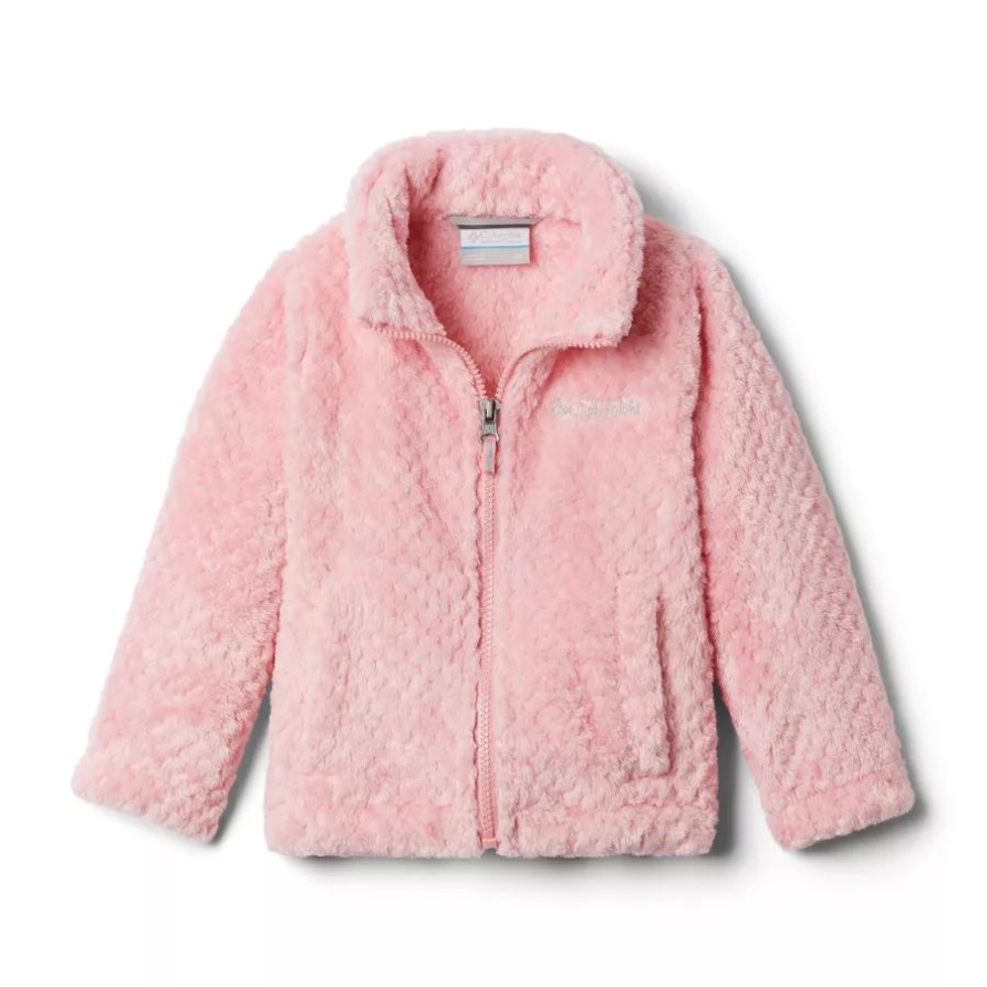 Sherpa Mit Durchgehendem Reißverschluss Für Kleinkinder In Columbia Pink Orchid
