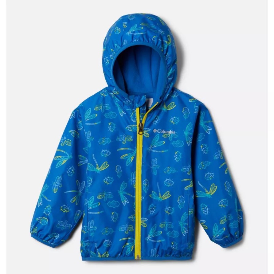 Kleinkind Mini Pixel Grabber II Windjacke Columbia Bright Indigo Bug Catcher