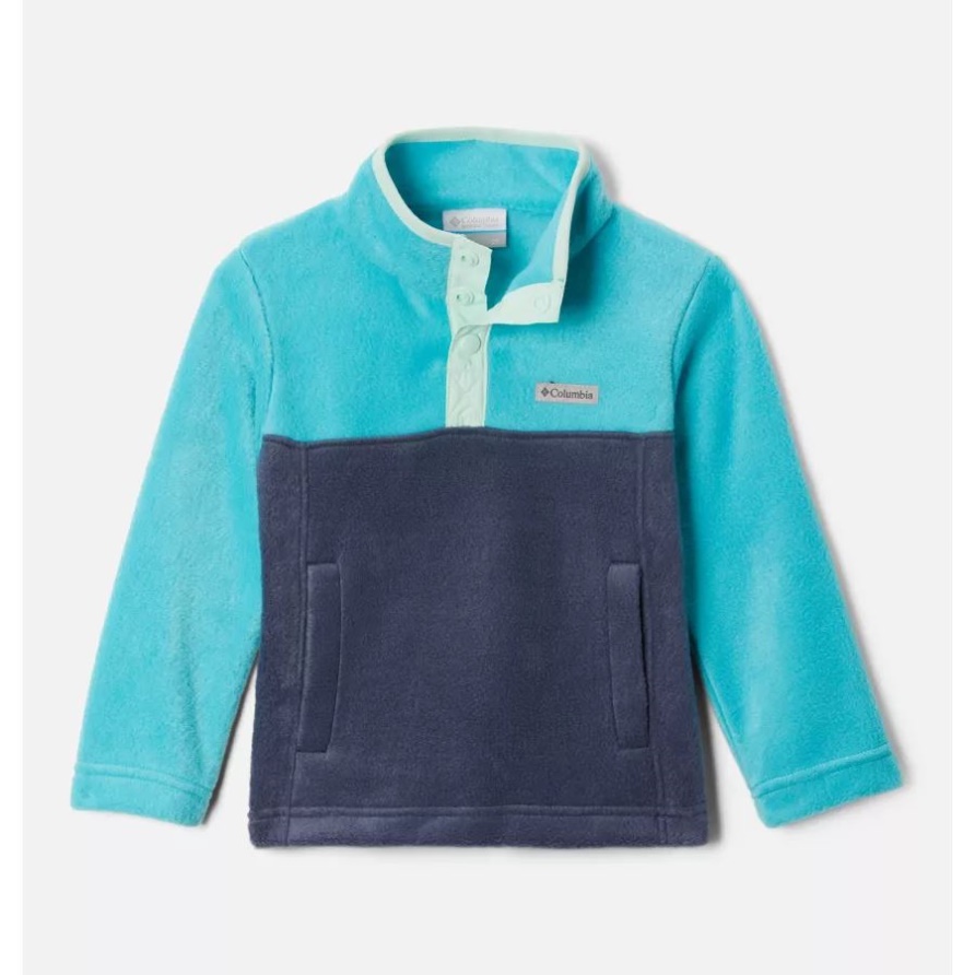 Kleinkind Steens Mtn Vierteldruck-fleecepullover Nachtaktiv/geyser Columbia