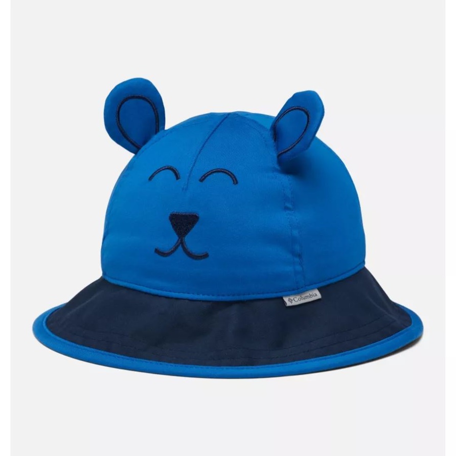 Bucket Hat Mit Kleinen Tiermotiven Für Kleinkinder Columbia Bright Indigo/College Navy